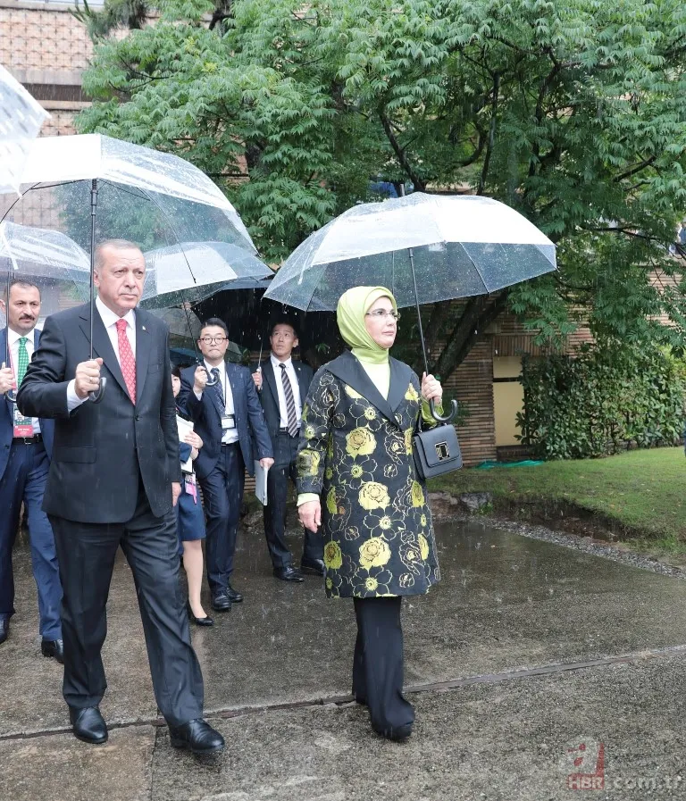 Başkan Erdoğan Japonya'da çay seremonisine katıldı 3
