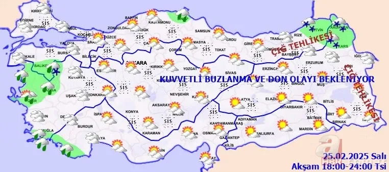 Güneşi özleyenler dikkat: Sıcaklıklar 5 derece artıyor! 25 Şubat hava durumu 9