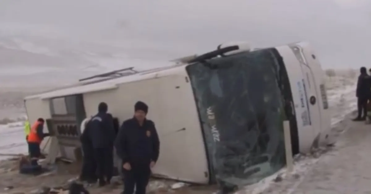 Konya’da otobüs kazası: 5 kişi öldü, 26 kişi yaralandı
