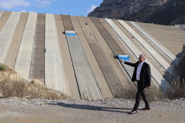 Pamukluk Barajı’nın inşa çalışmaları son sürat devam ediyor
