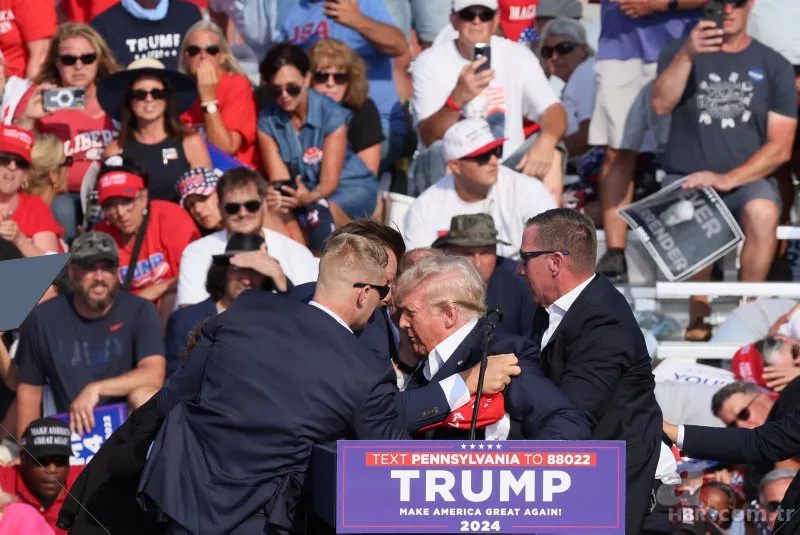 Eski ABD Başkanı Donald Trump'a silahlı saldırı! İşte suikastçı Thomas Matthew Crooks'un vurulma anı 2