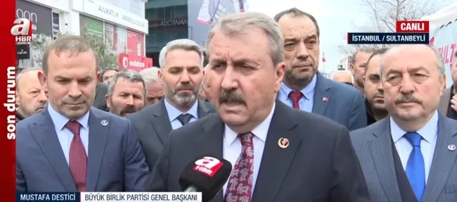 Yerel seçimlere doğru! BBP Genel Başkanı Mustafa Destici A Haber’de soruları yanıtladı