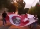 Türkiyenin Beyrut Büyükelçiliğine küstah pankart