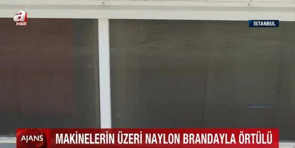 Skandalı ortaya çıkan İBB Hadımköy’deki fabrikanın camlarını perde ile kapattı
