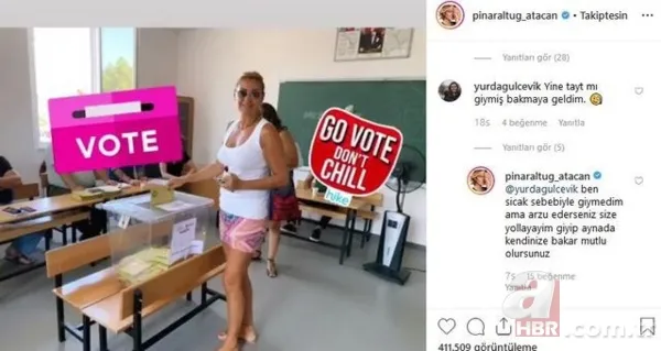 Pınar Altuğ'un taytı olay olmuştu! Sosyal medyayı sallayan cevap... 3