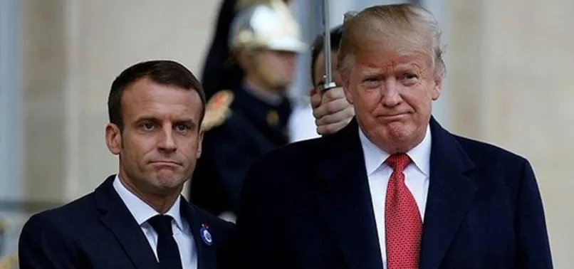 Trump ve Macron'dan G-7 Liderler Zirvesi görüşmesi