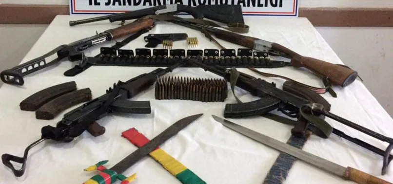 Diyarbakır'da silah kaçakçılarına baskın