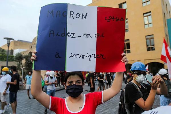 Fransa Cumhurbaşkanı Emmanuel Macron'dan Lübnan'a vaat ve tehdit - 2