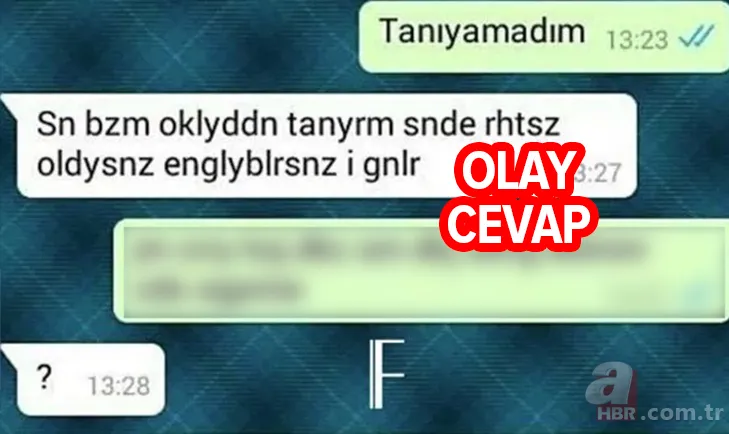 Whatsapp konuşmasında sesli harf kullanmayan kıza verdiği cevapla olay oldu! İşte o konuşma 1