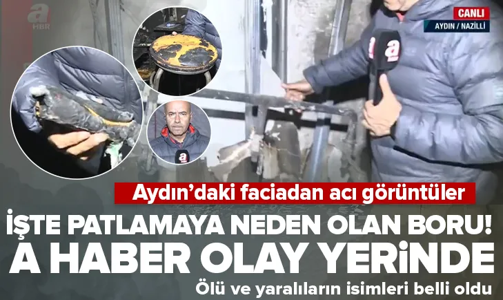 A Haber patlama yaşanan dükkanda!