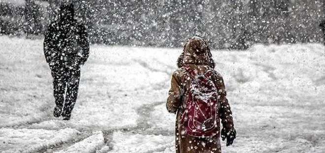 Yarın hangi illerde okullar tatil! 27 Aralık Perşembe kar tatili olan iller