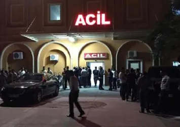 Polis aracının geçişi sırasında patlama