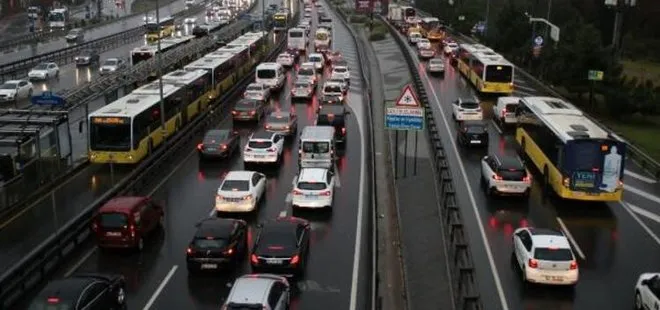 İstanbul’da trafik yoğunluğu yüzde 72’ye ulaştı