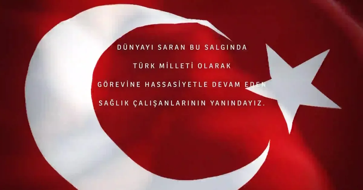 Turkuvaz Medya Grubu'ndan sağlık çalışanlarına: Türk Milleti olarak yanınızdayız