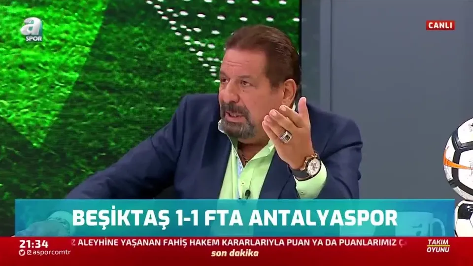 Erman Toroğlu Beşiktaş - Antalyaspor maçındaki o pozisyona dikkat çekti: Atılması lazımdı