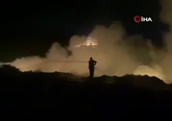 Bingöl'de çöplük alanda çıkan yangın söndürüldü