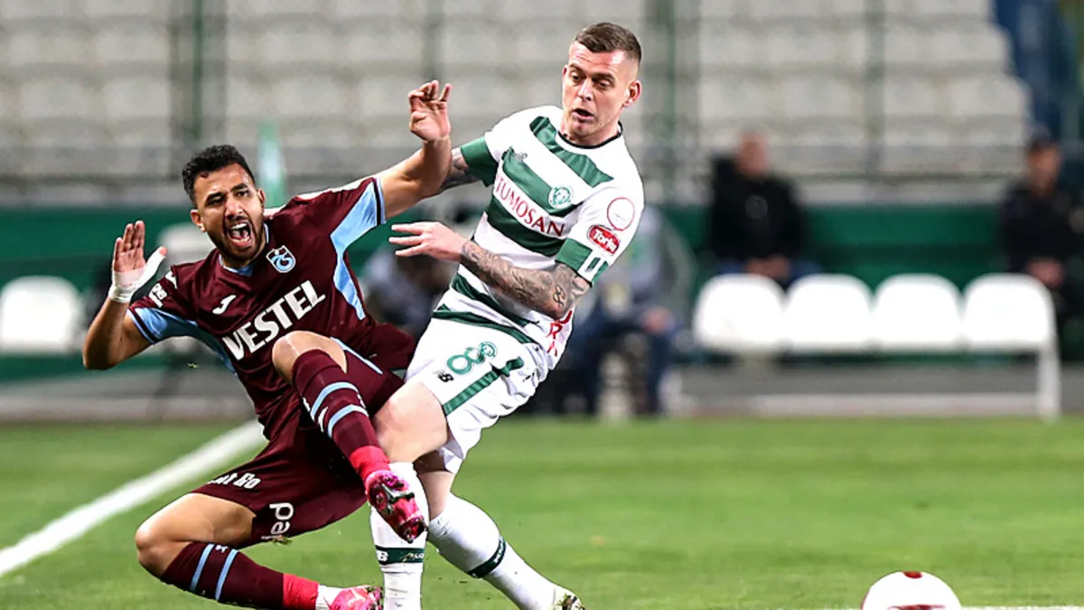 Konya'da fırtına gibi esti! Trabzonspor 3 puanı hanesine yazdırdı