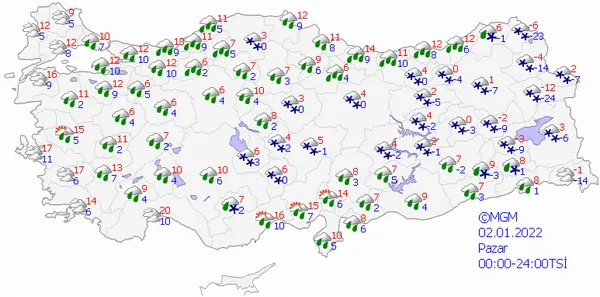 Meteoroloji'den 5 günlük hava durumu açıklaması! Kar ve sağanak geliyor: Tarih verildi - 14