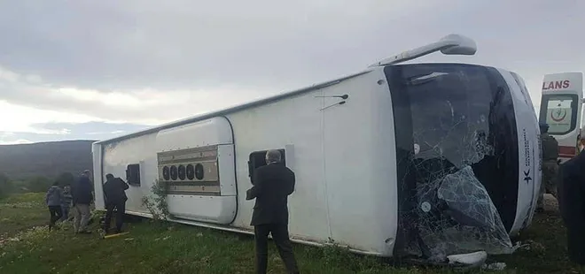 Tokat Reşadiye’de feci kaza!