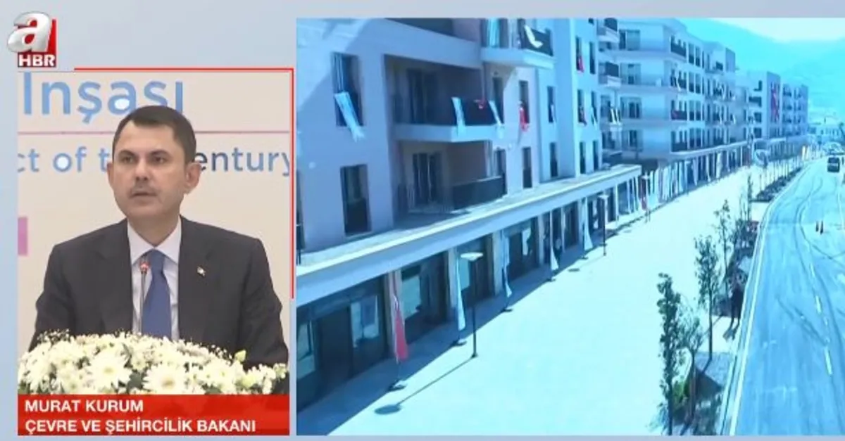 Bakan Kurum: Günde 550 konut tamamlanıyor