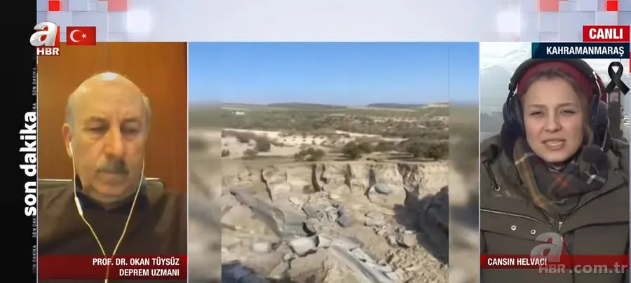 Depremin şiddetini ortaya koyan görüntü! Fay hattındaki kırık böyle kayıt altına alındı 6