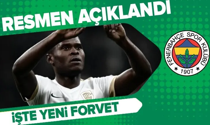 Son dakika: Fenerbahçe, Samatta’yı KAP’a bildirdi!