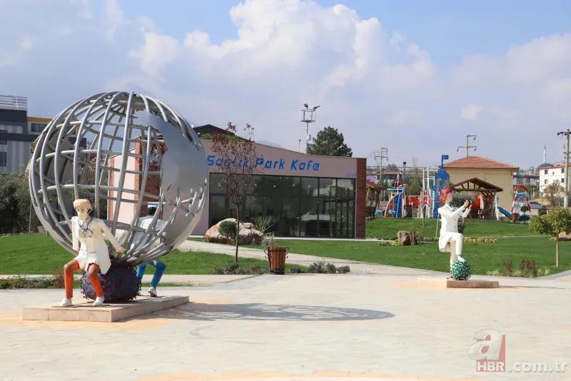 Kötü heykelde devrim yaptılar! Denizli CHP'nin Sağlık Parkı'nı tartışıyor 4