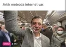 İmamoğlu’nun metroda zor anları!