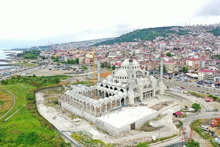 Doğu Karadeniz’in en büyüğü olacak! Trabzon’a 7 bin 700 kişilik cami