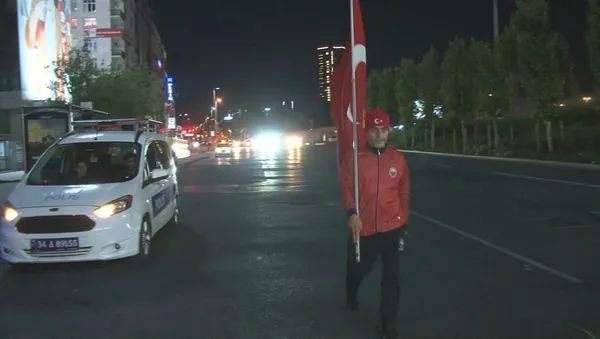 15 Temmuz Şehitleri anısına 8 saatlik yürüyüş - 1