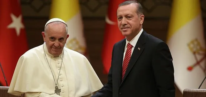 Son dakika | Başkan Erdoğan Papa ile görüştü