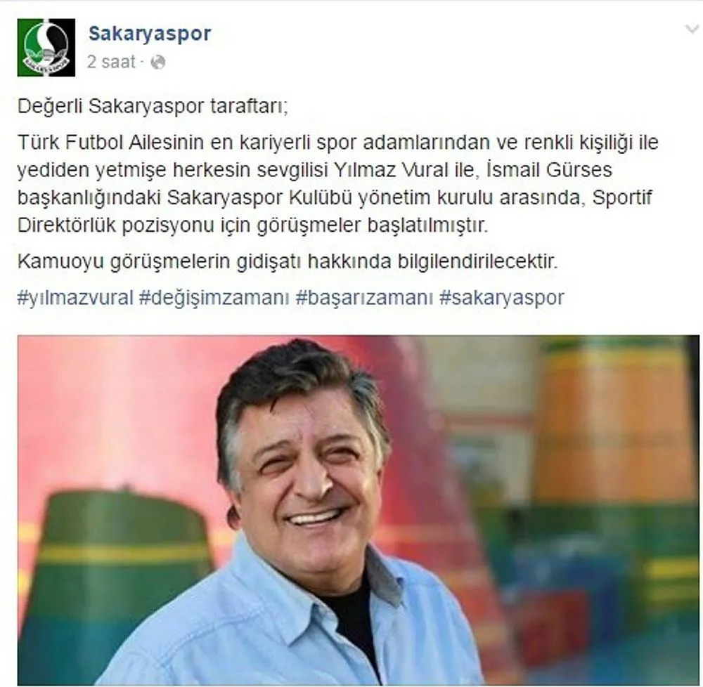 Yılmaz Vural, Sakaryaspor ile görüşüyor - 1