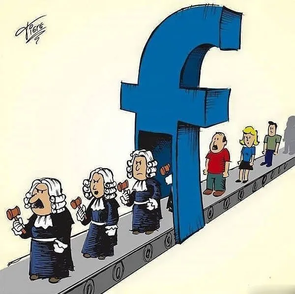 Facebook’un hayatlarımızı nasıl etkilediğiyle ilgili yapılmış karikatürler