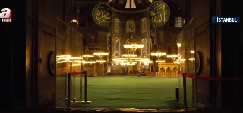 Ayasofya’nın içine ihtişamlı yolculuk! Ayasofya’nın zincirleri nasıl kırıldı?