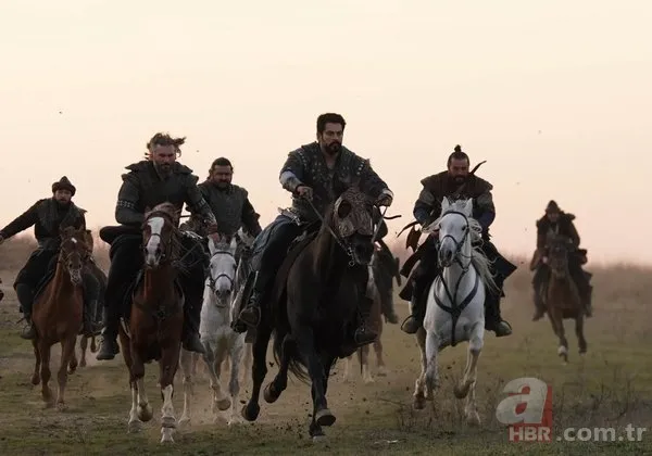 Yıldız futbolcu Mesut Özil Kuruluş Osman dizisinin setinde! 3