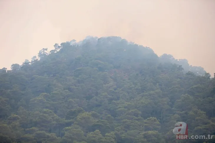 Muğla’da orman yangını! 18 saat sonra kontrol altına alındı