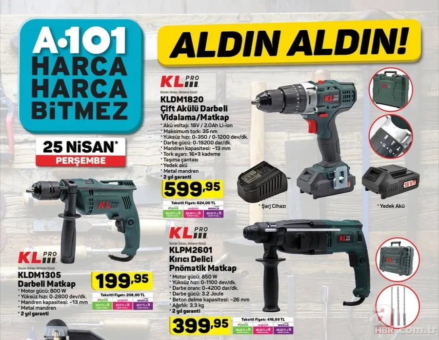 A101 aktüel ürünler kataloğu 25 Nisan için son gün! A101 indirimli ürünler neler? 17