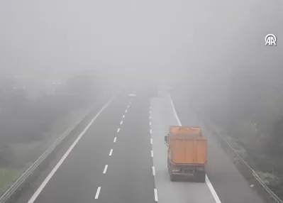 Sis görüş mesafesini düşürdü