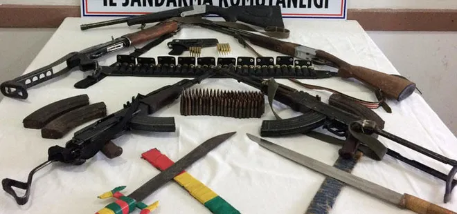 Diyarbakır’da silah kaçakçılarına baskın