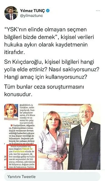 Başkan Erdoğan’dan Bizdeki seçmen bilgileri YSK’da yok diyen Kemal Kılıçdaroğlu’na sert tepki: Hayatı yalan! Bu adama bedel ödetmeli
