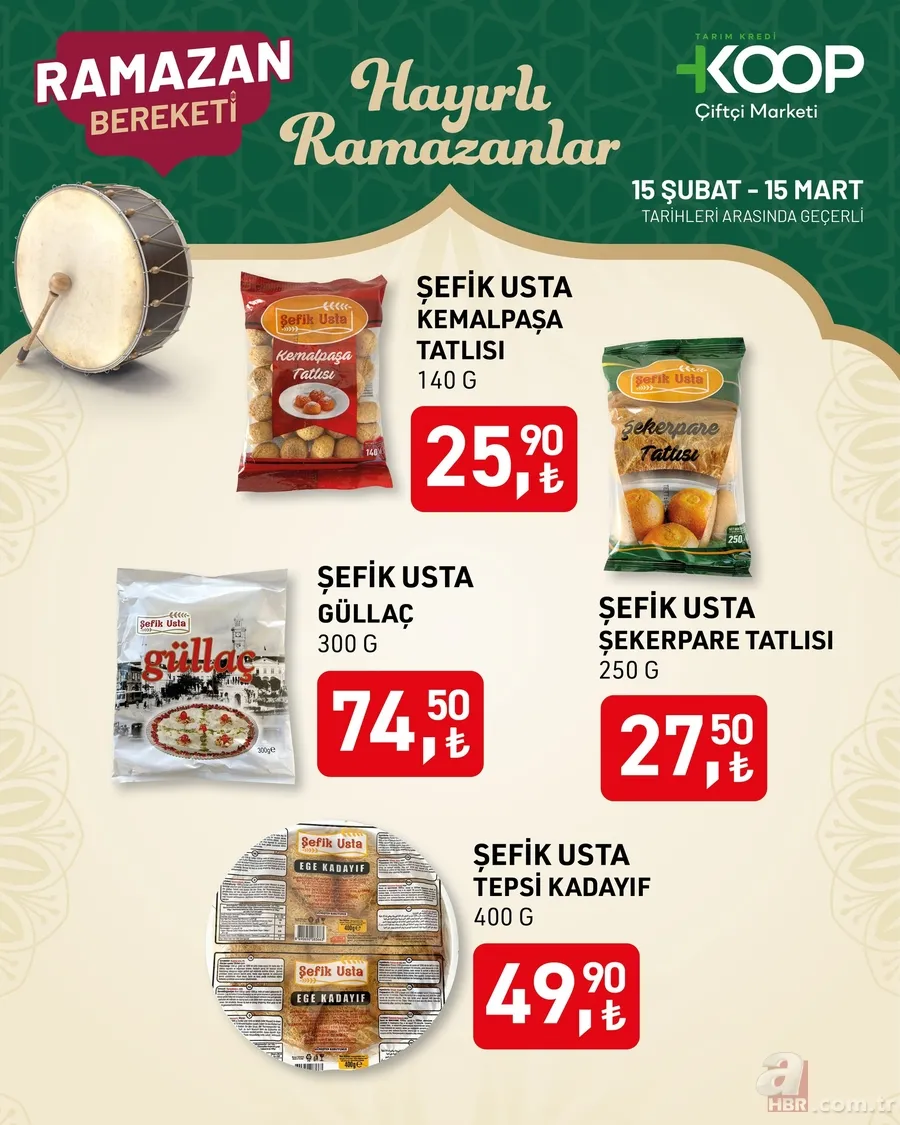 Tarım Kredi'de Ramazan Bereketi başladı! Uygun fiyatlar mutfağınızı dolduracak: Un 84.50 TL, mercimek 39.90 TL... 12