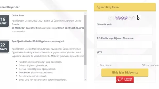 AÖL kayıtlarında geri sayım başladı! AÖL sınavları ne zaman? Açık Lise sınavları online mı olacak? AÖL 1. Dönem sınav takvimi
