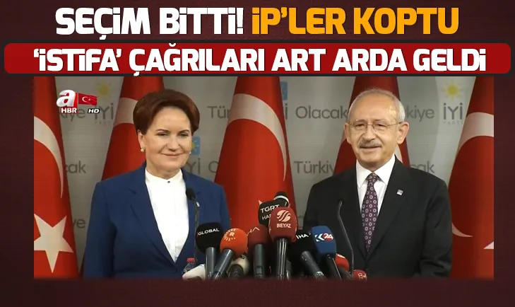 İyi Partiden istifa edin çağrısı