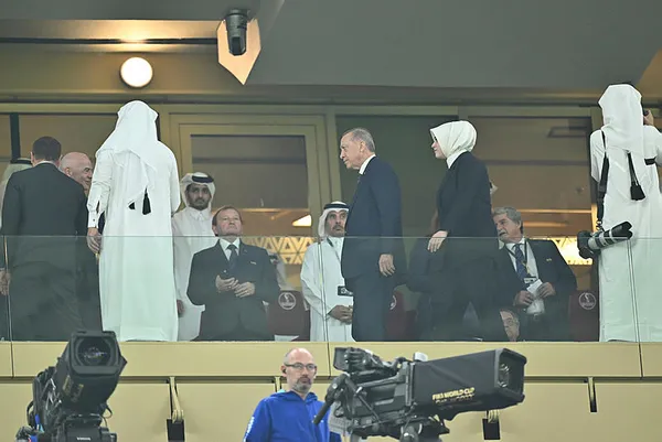 Başkan Erdoğan Arjantin - Fransa maçını izledi | Elon Musk ile sohbet etti - 2