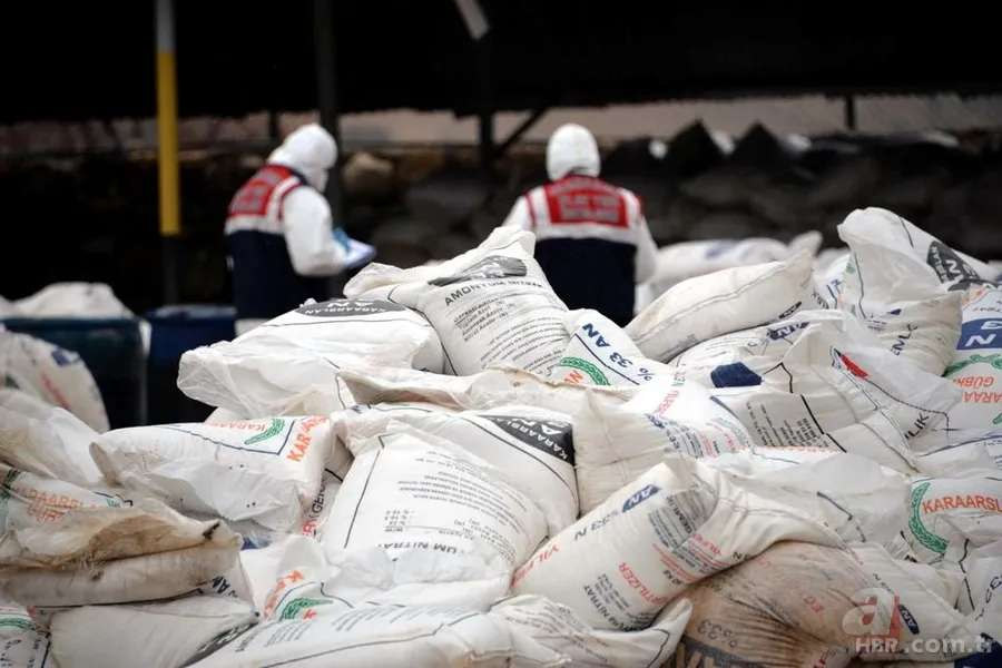 Dİyarbakır'da 157 ton amonyum nitrat ele geçirildi 24