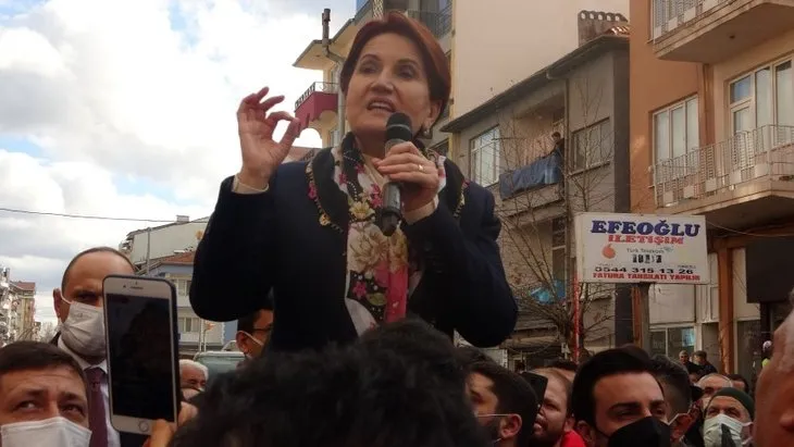 İYİ Parti Genel Başkanı Meral Akşener Uşak’ta protesto edildi