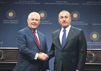 Çavuşoğlu - Tillerson görüşmesinde 4 konu masaya yatırılacak