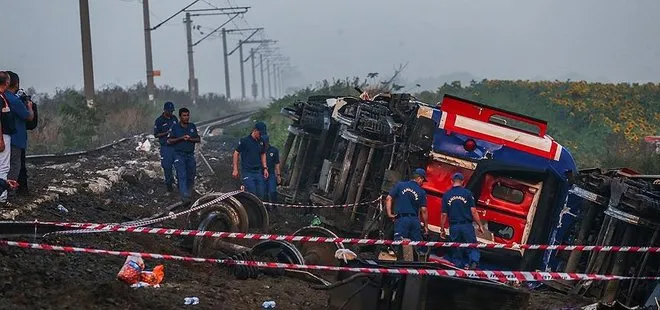 Tekirdağ’daki tren kazasıyla ilgili geçici yayın yasağı kaldırıldı