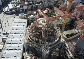 Taksim Camii'nin yüzde 80'i tamamlandı