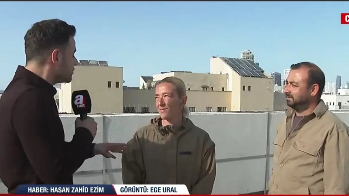 Ateş hattında bayrak değişimi! A Haber ekibi İsrail’deki dehşeti anlattı